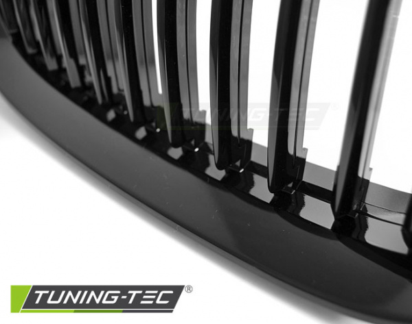 Upgrade Sportgrill Nieren für BMW 3er E92/E93 Coupe/Cabrio Facelift 10-13 Hochglanz schwarz